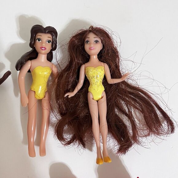 Disney Princess Little Kingdom MagiClip Dolls Lot of 23 Ariel Cinderella Aurora - Picture 4 of 15